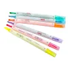 Watercolor pens, triangular pen holders, highlighters, 8-color set, 8 ink, smooth stationery, and drawing pens Item Picture